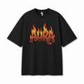 Aura: On Fire Tee — Oversized fit