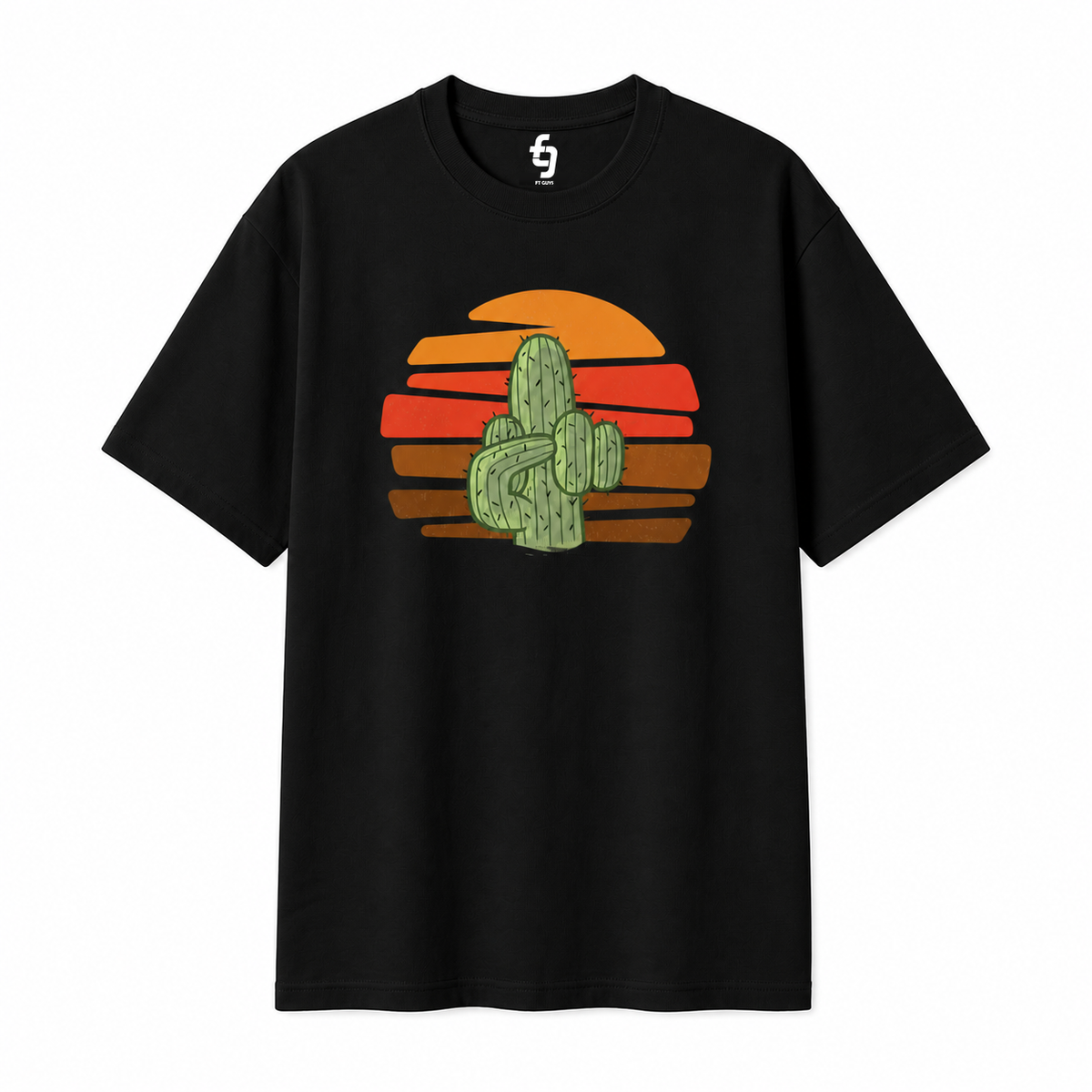 Golden Hour Tee — Oversized fit