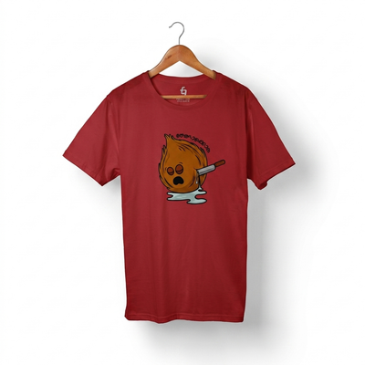 Thenga Kola Tee in Red